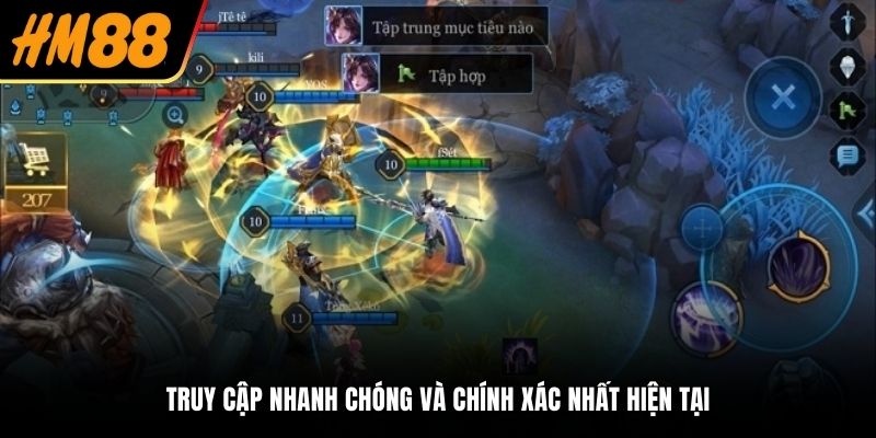 Truy cập nhanh chóng và chính xác nhất hiện tại